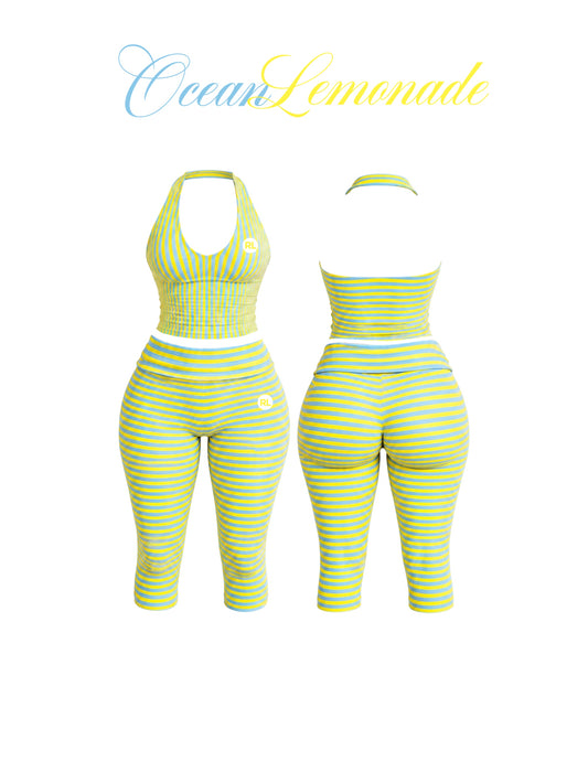 Ocean Lemonade Capri Set